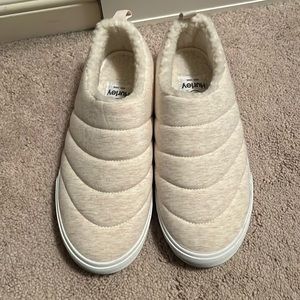 Cute furry sneakers!